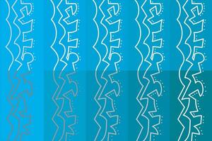 Illustration abstract line and dot on blue gradient background. vector