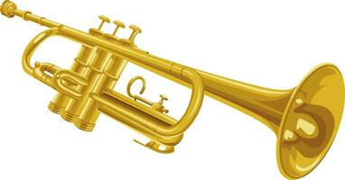 Vector of trumpet.