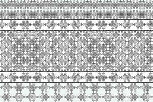 illustration line of the mongolian traditional ornaments background vector