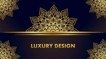 Floral Ethnic Style Decorative Luxury Animation video