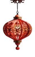 AI generated Lantern light decoration, symbol of Chinese New Year, generated ai png