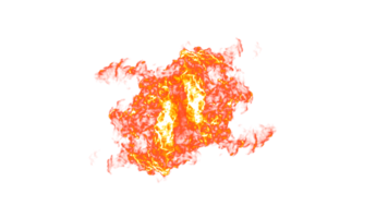 Fire Animation on back ground. Overlay perfect for compositing into your shots. Simply drop it in and change its blending mode to screen or add. 3D Illustration png