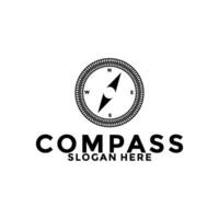 compass logo design vector, creative idea compass or navigation logo icon template vector