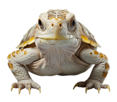 ai généré tortue portrait avec transparent arrière-plan, génératif ai png