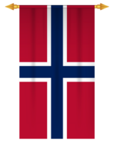 Noruega bandera vertical fútbol americano banderín png