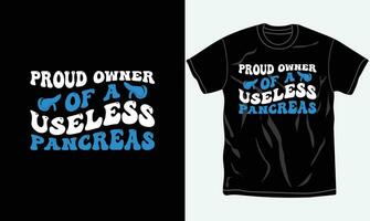 diabetes conciencia camiseta diseño, tipografía t camisa, lucha, imprimible vector archivo.