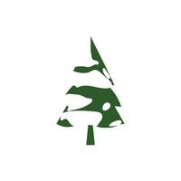 Christmas logo vector symbol template and design