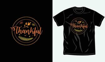 Thankful, Thanksgiving t-shirt design, family matching shirt, graphic tshirt, typography tees, printable vector