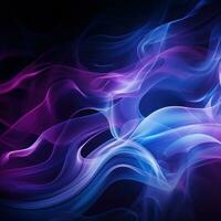 AI generated captures a beautiful and mysterious pattern of abstract smoke photo