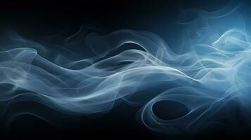 AI generated captures a beautiful and mysterious pattern of abstract smoke photo