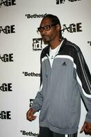 LOS ANGELES  SEPT 30  Snoop Dogg aka Calvin Broadus arriving at  the RAGE Game Launch at the Chinatowns Historical Central Plaza on September 30 2011 in Los Angeles CA photo