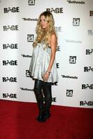 LOS ANGELES  SEPT 30  Sophie Monk arriving at  the RAGE Game Launch at the Chinatowns Historical Central Plaza on September 30 2011 in Los Angeles CA photo