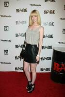 LOS ANGELES  SEPT 30  Lydia Hearst arriving at  the RAGE Game Launch at the Chinatowns Historical Central Plaza on September 30 2011 in Los Angeles CA photo