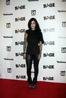 LOS ANGELES  SEPT 30  Kat Von D arriving at  the RAGE Game Launch at the Chinatowns Historical Central Plaza on September 30 2011 in Los Angeles CA photo