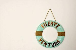 fuerte ventura life preserver wall hanging photo