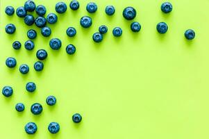 Fresh blueberry background. Texture blueberry berries close up photo