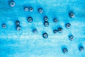 Fresh blueberry background. Texture blueberry berries close up photo