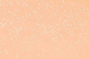 pattern on trendy 2024 new colors background. Peach Fuzz. Color of the Year 2024. Natural Pattern on color background. photo