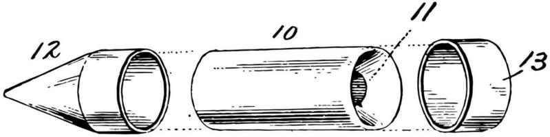 general cápsula Clásico ilustración. vector