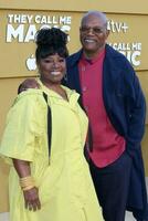 LOS ANGELES - APR 14, LaTanya Richardson, Samuel L. Jackson at the They Call Me Magic Premiere Screening at Village Theater on April 14, 2022 in Westwood, CA photo