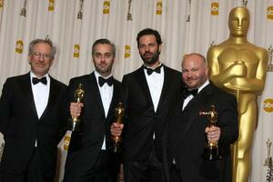 Steven Spielberg , Emile Sherman, Iain Canning, and Gareth Unwin photo