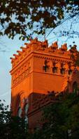 The old historical buildings located in the Unversity of Pennsylvania photo