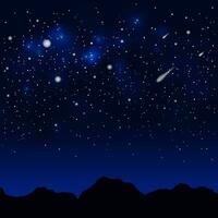 Dark space background. vector