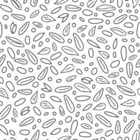 Seamless pattern with grains. vector