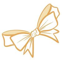 Yellow Ribbon Two Layers vector