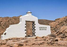 Scenic desert landscape photo