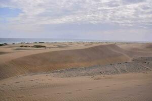 Scenic desert landscape photo