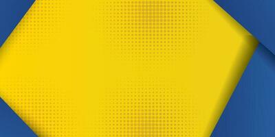 Abstract background modern hipster futuristic graphic. Yellow background with stripes. Vector abstract background texture design, bright poster, banner yellow and blue background Vector illustration.