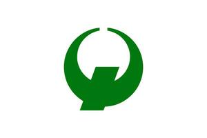 bandera de nagó, okinawa vector
