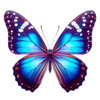 AI generated Butterfly isolated on transparent background png