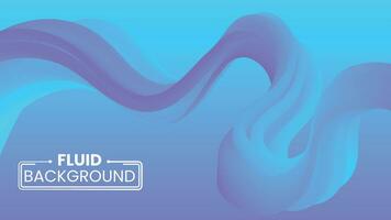 Gradient Fluid Background Realistic Abstract Fluid Background vector