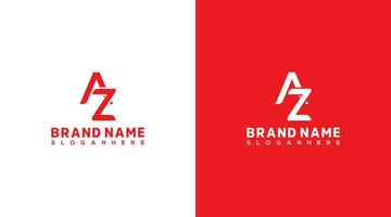 Letter AZ Logo Design Template, Creative Letter AZ logo design vector icon