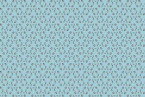 illustration the face of cat pattern on soft blue background. vector