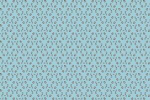 illustration the face of cat pattern on soft blue background. vector