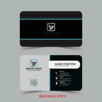 Modern creative business card tempalte design vector