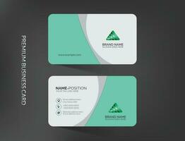 Elegant business card template,Corporate name card design vector