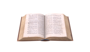 an open book on a transparent background png