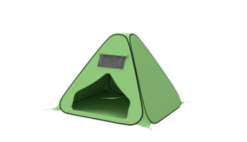 acampamento barraca isolado 3d png