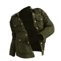 verde chaqueta aislado png