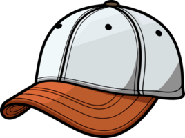 ai generiert Baseball Hut Clip Art Design Illustration png