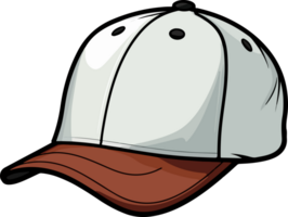 AI generated Baseball hat clipart design illustration png