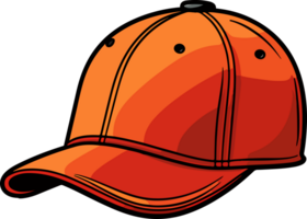 AI generated Baseball hat clipart design illustration png