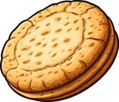 ai gegenereerd biscuit clip art ontwerp illustratie png