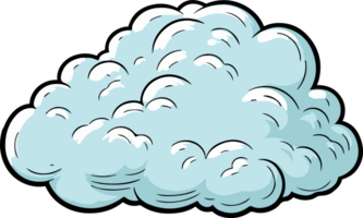 ai generado nube clipart diseño ilustración png