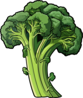 ai generato broccoli clipart design illustrazione png