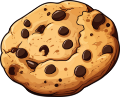 ai généré biscuit clipart conception illustration png